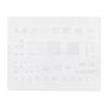 Phone Tin Reballing Stencil Multiple IC Slots CPU Tin Planting Template Net For HUAWEI P40