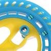 1 Piece Winder Fire Wheel String Flying Handle Tool Kite Reel Twisted String Line Outdoor Round Blue Grip For Flying Kites
