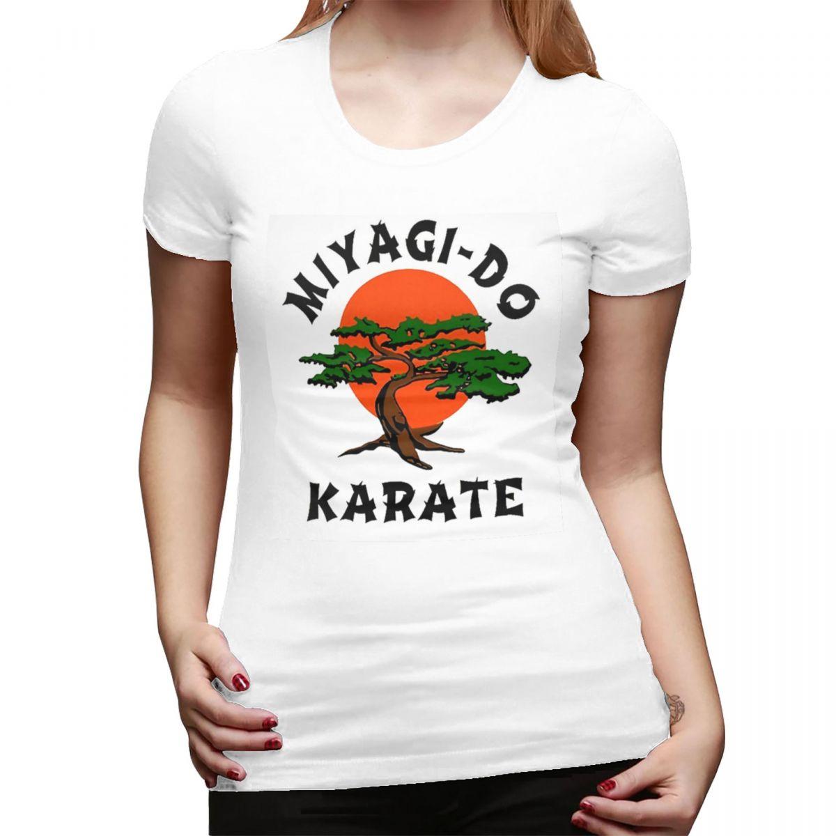 

Miyagi Do Karate TShirt for Women Round Neck Streetwear T Shirts Womens Short Sleeve Summer Clothes Tops S