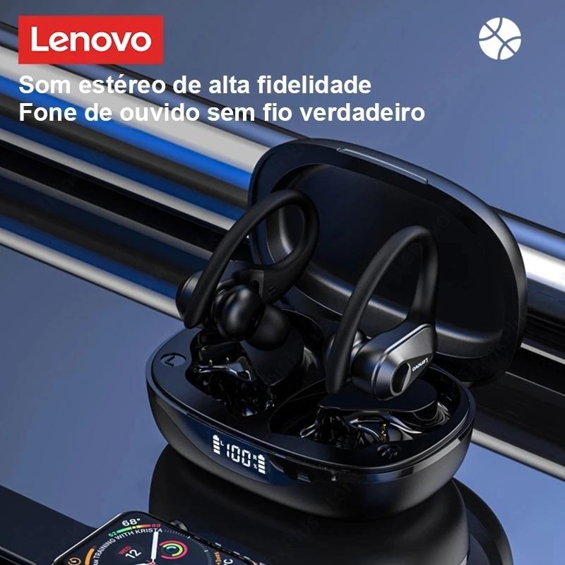Lenovo LP75 TWS אוזניות ספורט Bluetooth 5.3 אוזניות אלחוטיות עמידות למים HiFi סטריאו הפחתת רעש אוזניות