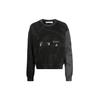 OFF WHITE SS21 Sweatshirts Herren Schwarz Rundhals Mäßig Regular OMBA035R21FLE0011009