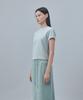 REST&RECREATION Velvet Logo T-Shirt - Mint