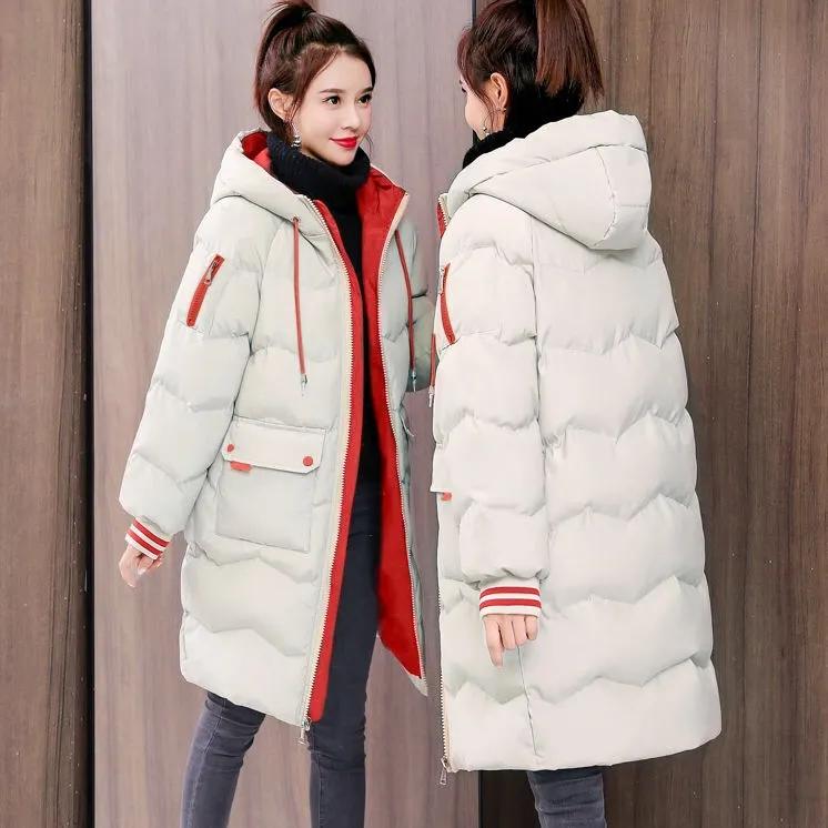 Giacca Leggera in Piuma da Donna - Capospalla Casual con Collo Alto per Autunno e Inverno, Calda e alla Moda