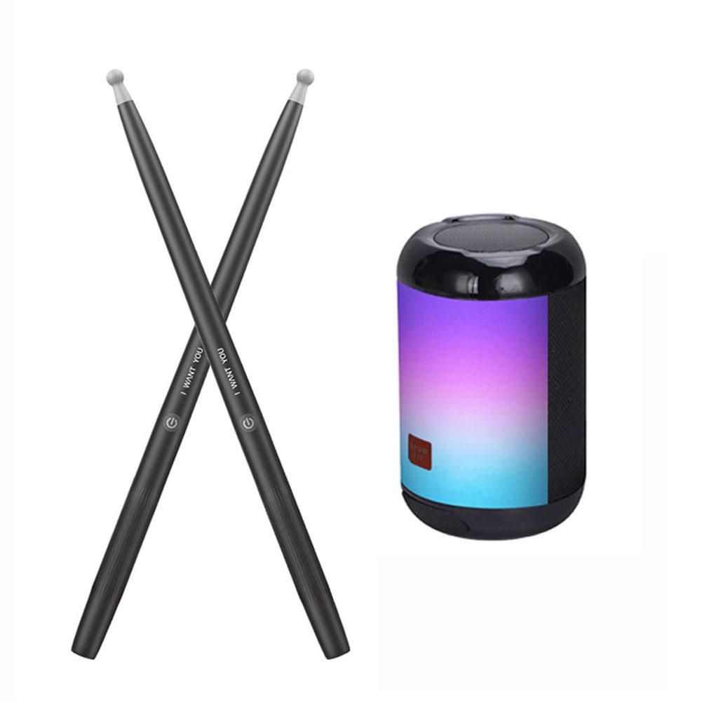 BT Electric Air Drum Set Air Drum with Drumsticks Foot Pedals for Beginners Kids Children Adults Practice for Adults Kids Gift