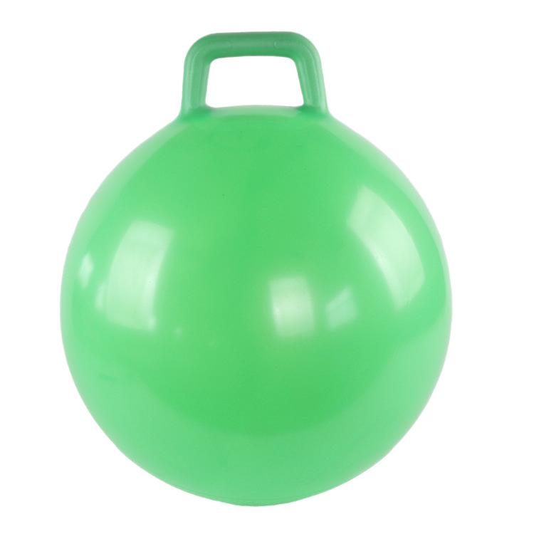 Large Yellow Water & Gymnastics Ball with Handle (55-75 cm)