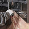 VESSEL 2WAY Adapter A20HSQ 100mm, 1/4" SQ & 6.35mm Hex Bit Chuck Extension, Electric Tool Compatible