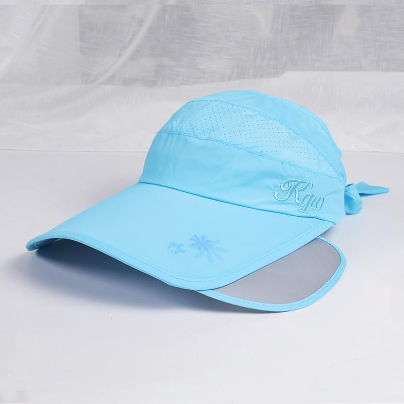 Summer Sun Protection Hat For Women With Wide Brim And Breathable Polyester Fabric Outdoor Sports Accessories