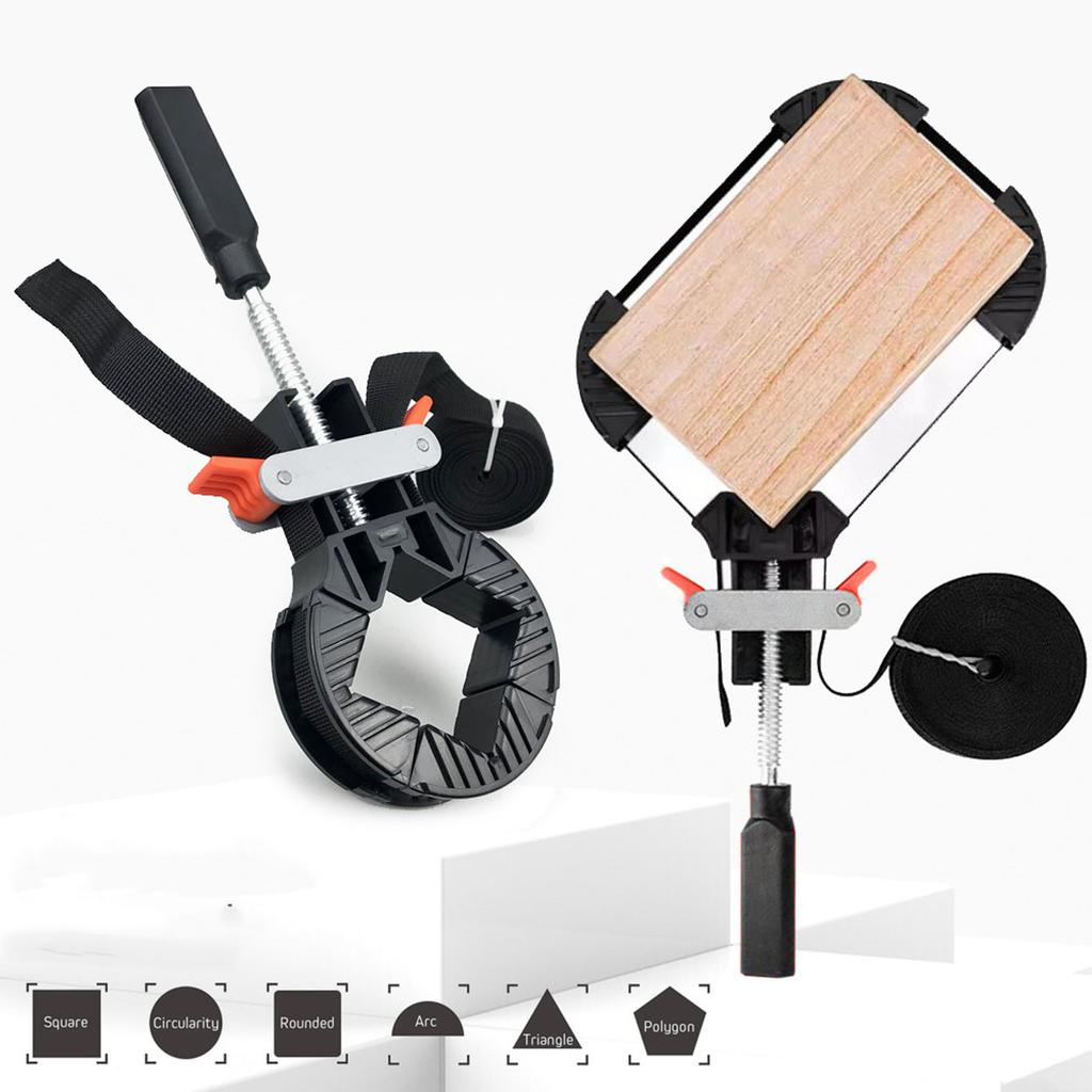 Strap Clamp Multifunctional Quick Tension Adjustable Picture Frame Clamp for Woodworking