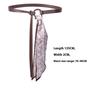 Y2K Punk Girls Scarf Waist Belt Retro Pu Leather Women'S Belt Bohemian Style Silk Scarf Waist Rope Trendy Jeans Dress Decorative