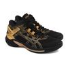 Asics Gel-Burst 25 Comfortable Versatile Durable Breathable Mid-Top Basketball Shoes Men sneaker Black Gold 1063A055-001