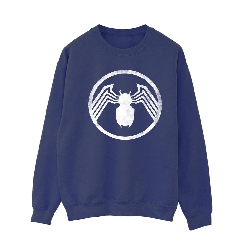 Marvel Womens/Ladies Venom Logo Emblem Sweatshirt