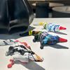 Colorful Resin Crocodile Ornament for Living Room or Office Decor