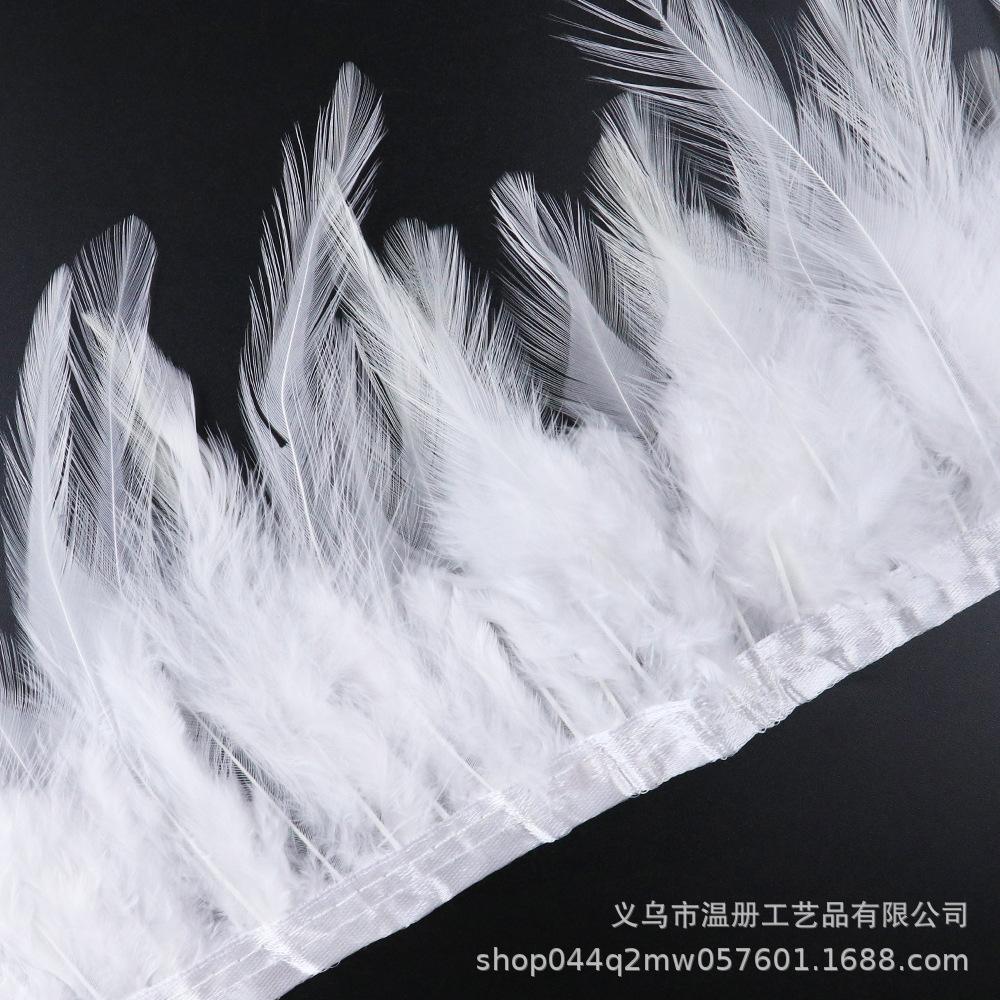 4-6 Sharp Hair Cloth Edge Clothing Accessories Diy Material Multi-Color Optional Chicken Feather Lace Dress Skirt Edge