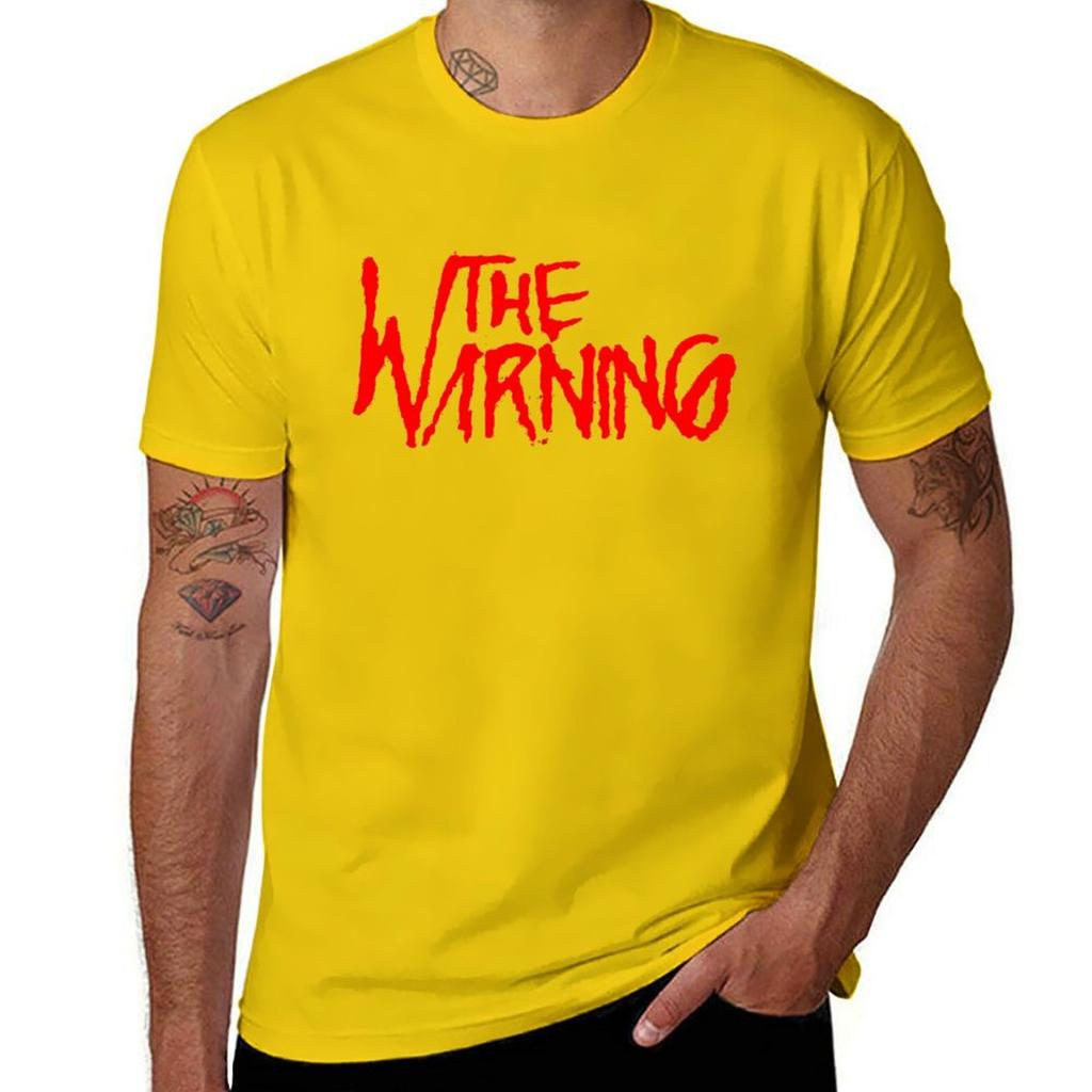 The Warning - Maglietta band rock messicana Abbigliamento estetico pesi massimi T-shirt da uomo