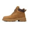 Warrior Fashion Versatile Couple British Style Comfortable Thick Sole Height Increasing Outdoor Short Martin Boots Unisex Boots Camel WBN-3442
