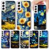 Starry Night Van Gogh Art Phone Case For Samsung Galaxy Note 20 Ultra 9 8 10 Pro S10 Lite S9 Plus S8+ S7 Soft Silicone Print She