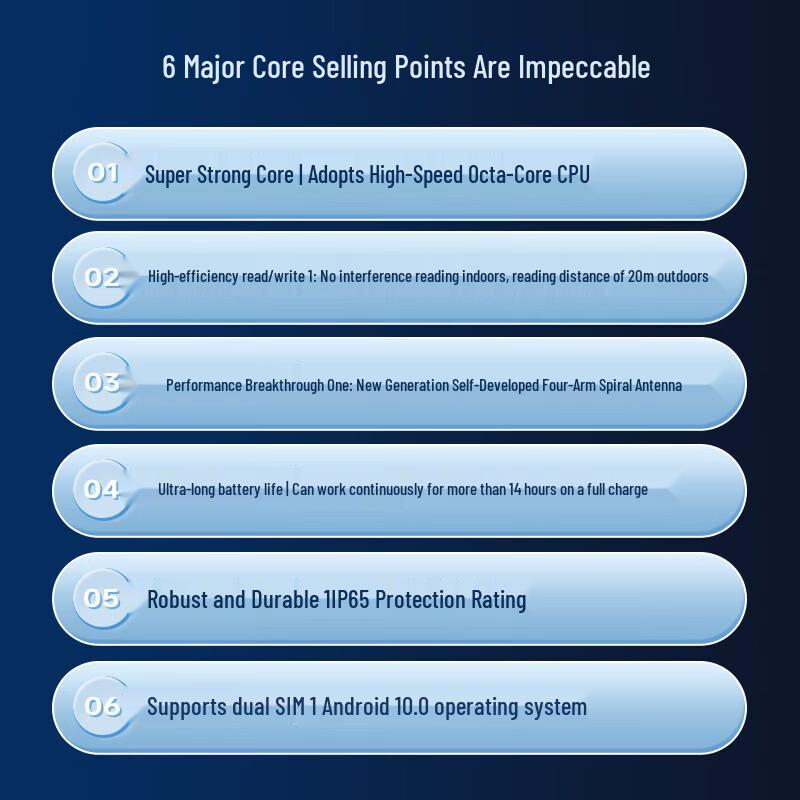 Ezscan UHF RFID Handheld Terminal & 2D Barcode Scanner