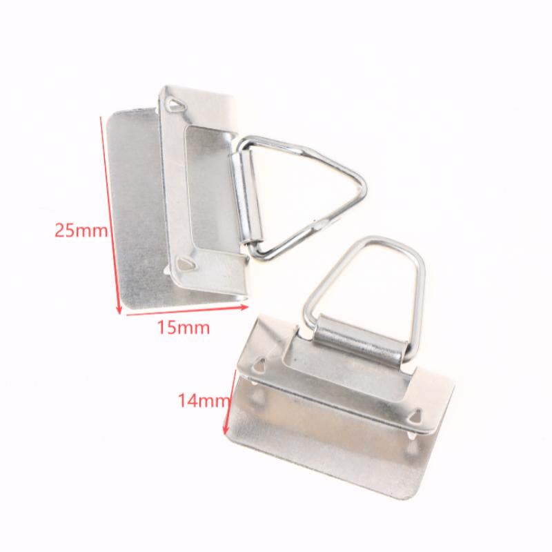 10Pairs Simple Versatile And Durable Notebook/Diary Clips Locks Diy Hardware Accessories