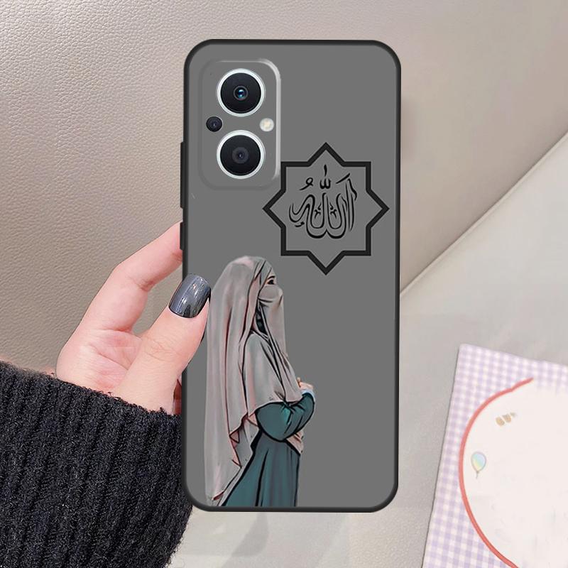 

Muslim Islamic Hijab Gril Funda For OPPO Reno 13 11 12 14 Pro 13F 14F 12F 11F 7 8 Lite OPPO Find X5 X6 X8 X9 Pro Case OPPO Reno10 5G