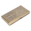 Cigarette Case Retro Cigarette Pocket Holder Metal Cigarette Holder Case for 20 Cigarettes