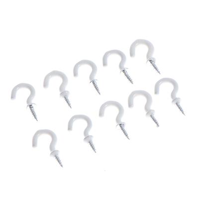 10 Pcs Mug Shouldered Hanger Cup Hooks Heavy Duty Screw-In Ceiling Hooks Cup