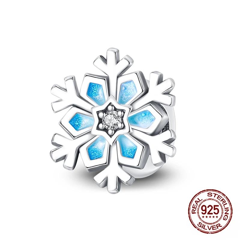 Copper Christmas Winter Snowflake Four Leaf Clover Spacer Beads Pendants Fit 4Mm Hole Diamete Braceletdiy Jewelry