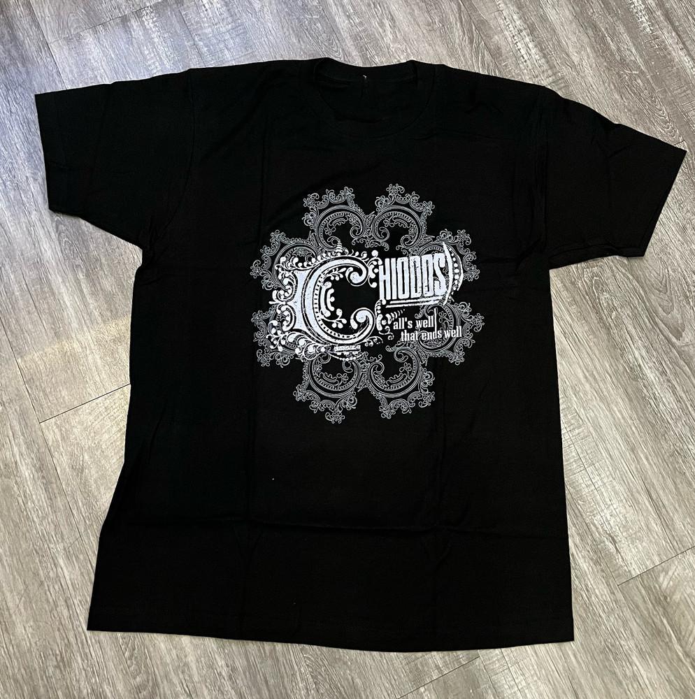 NEW Chiodos All S Well That Ends Well Tour Logo Black All Size T-Shirt AR1242 Unisex T-Shirt XL
