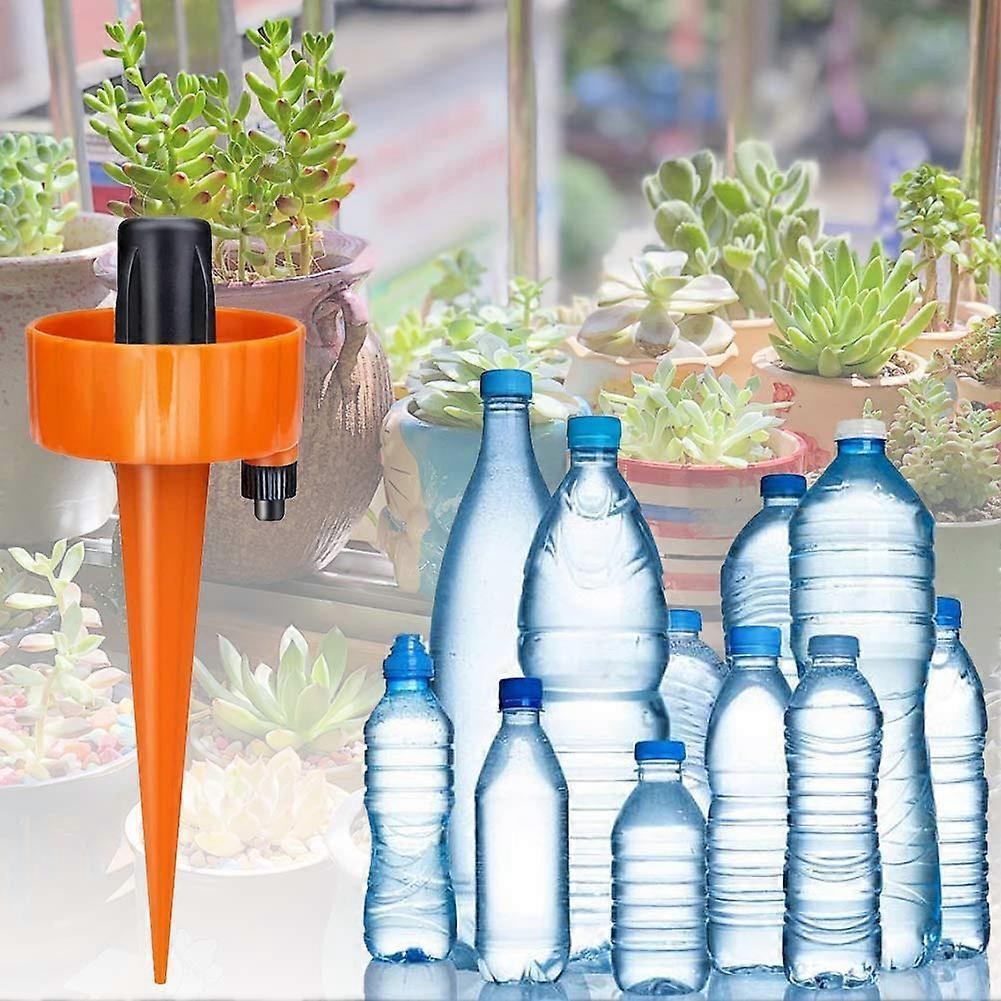 Plant Self Watering Spikes,Self Plant Waterer,Automatic Plant Waterer Constant Fow Drip Irrigation,Slow Release Random Color