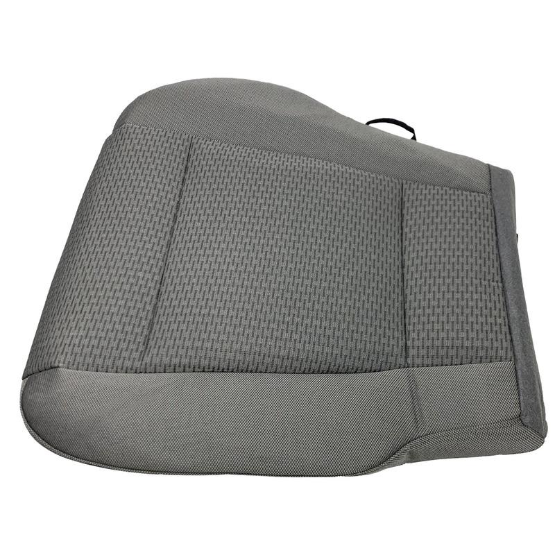 Grey Driver Side Bottom Replacement Cloth Seat Cover Fit For Ford F-150 XLT 2015 2016 2017 2018