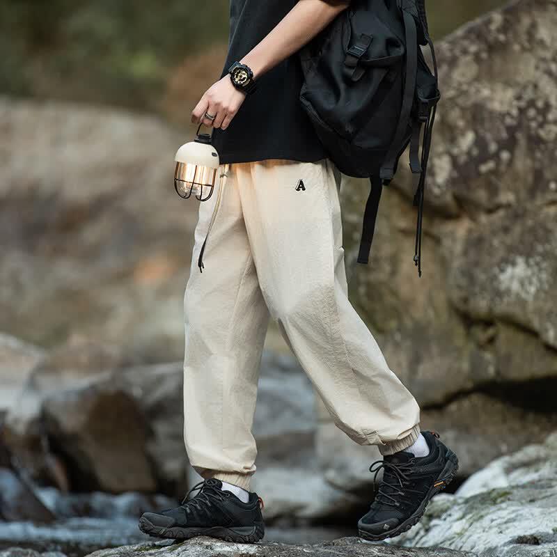 JEEP SPIRIT Men s Summer Quick-Dry Outdoor Casual Jogger Pants S