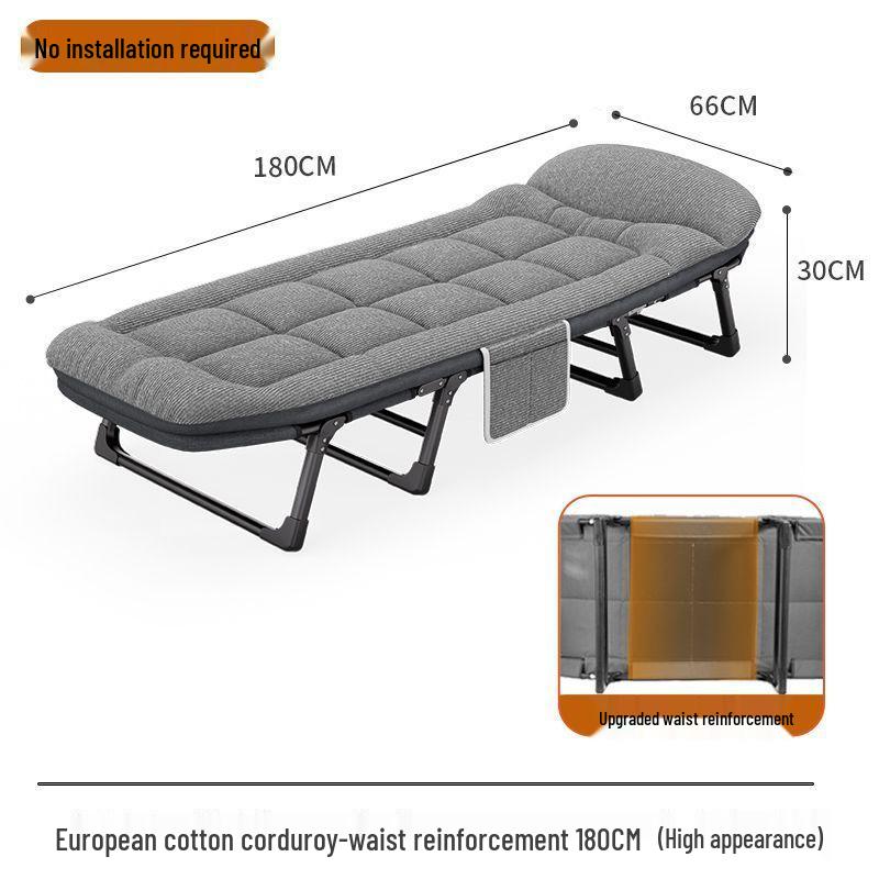 Compact Portable Folding Recliner for Office, Home, and Outdoor Use