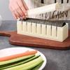 Plastic Sushi Maker Kit Round Square Heart Cake Roll Mold  Kitchen Accessories