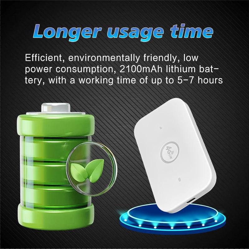 4G MiFi Portable Wireless WiFi Router for Live Broadcast or Car Use