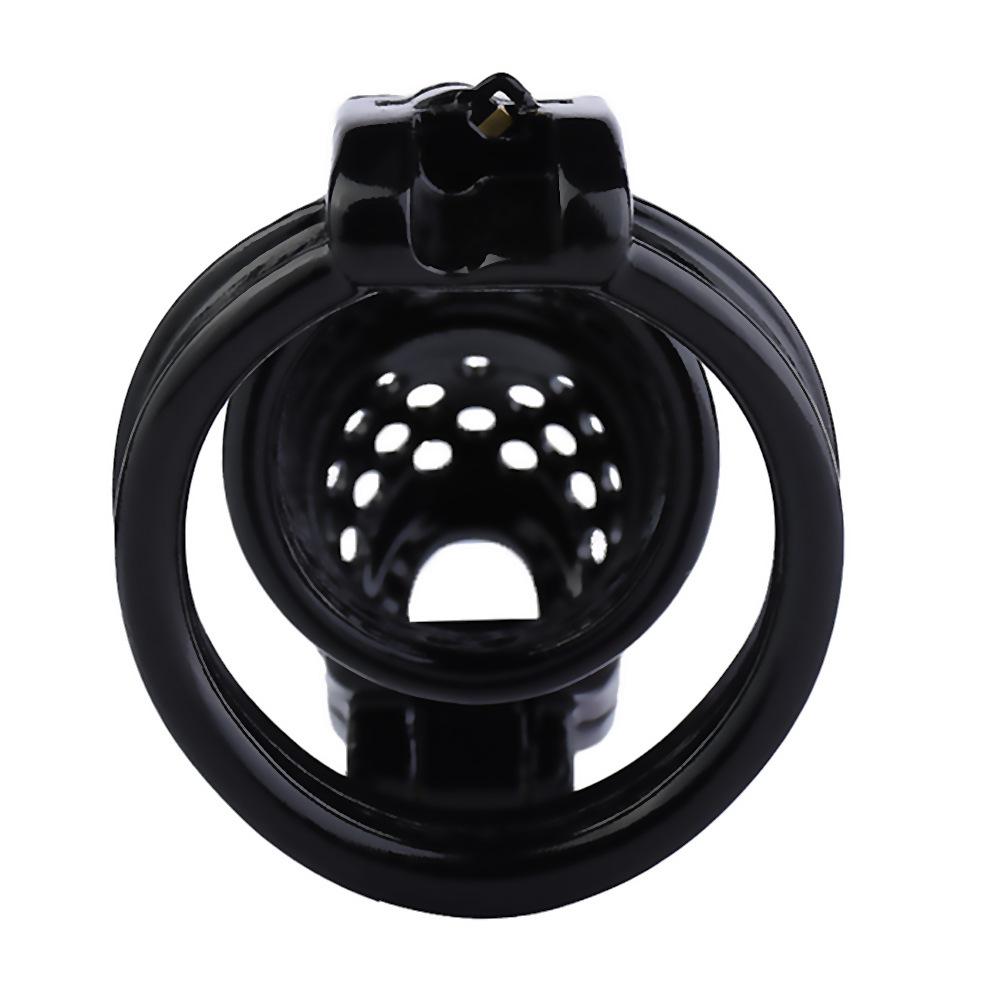 Men's Resin Chastity Cb Lock Penis Gay Cuckold Sex Toys Double Lock BDSM