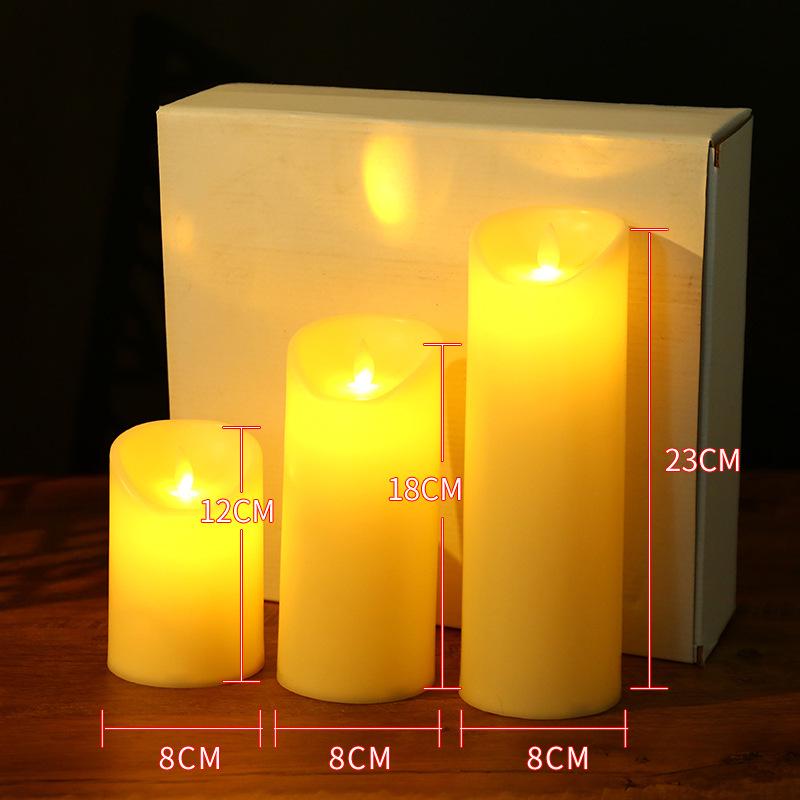 Cross-Border LED Candle Lights for Home, Weddings, and National Day Decor