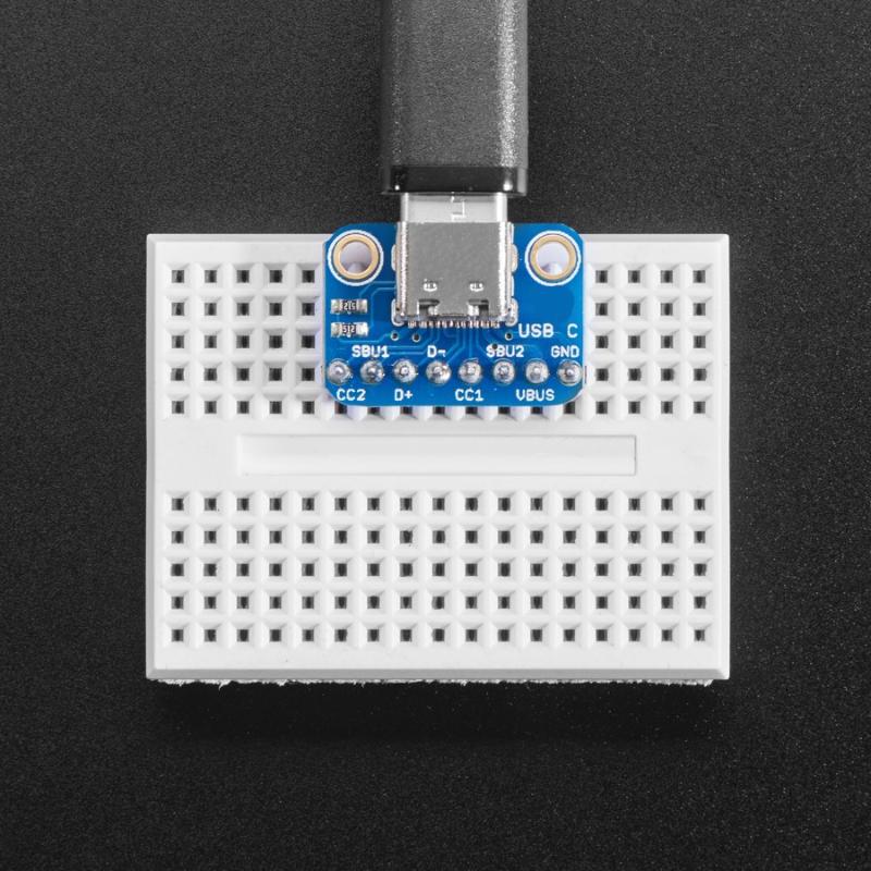1 Set Usb3.1 16P To 2.54 High Current Power Adapter Board Module Type-C Female Test Board For Arduino