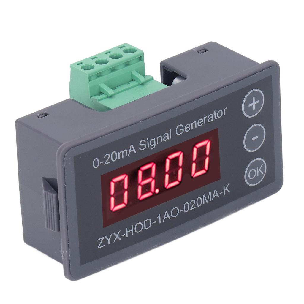 Current Signal Generator 0‑20mA 1 Channel Digital Display Signal Generator for Testing