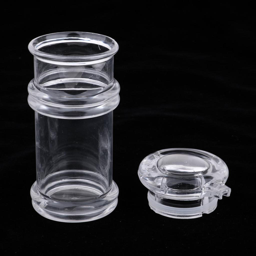 Clear Seasoning Box Acrylic Storage Container Condiment Jars White-Oil Bottle_Middle