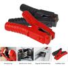 Pure Copper 1500A Jumper Cable Clamp,Heavy Duty, Replacement, Ulated Handle, Durable For Truck Car Batteries (Black + Red) 2PCS