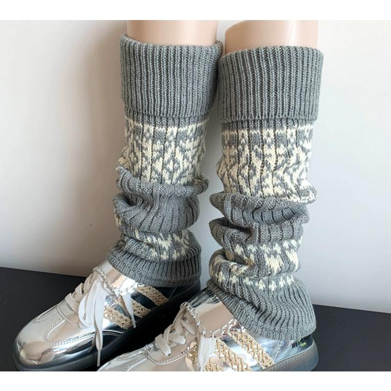 

Осенне-зимние ретро теплые носки, утягивающие толстоигольные гольфы, леггинсы, сноубутсы и груды носков 1 pair светло-серый