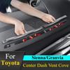 For Toyota Sienna Granvia Dashboard Vent Cover Stainless Steel Original Car  Mesh Design Anti-dust Anti-foreign Object