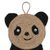 Sisal Cat Scratching Mat Cute Animal Shape Hanging Cat Scratch Mat Protect Your Furniture Vertical Cat Scratcher for Indoor Cats