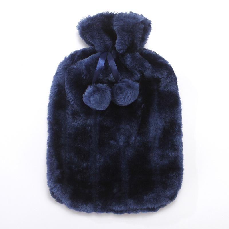 Rubber Hot Water Bottle, Hot Water Bottle, Fleece Sleeve, Imitation Rabbit Fur Cloth Sleeve, Hand Warmers and Foot Warmers.