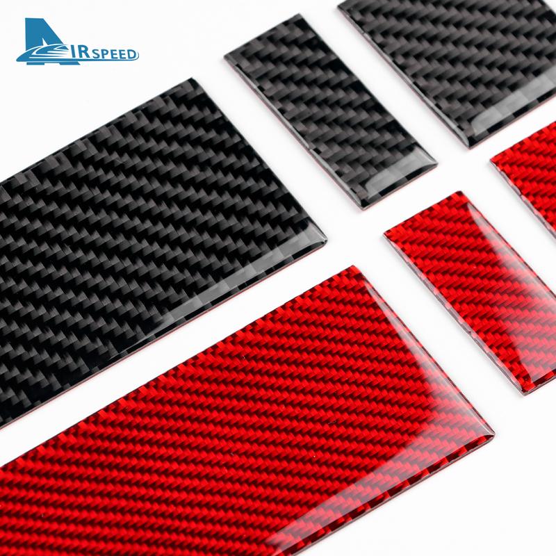 Real Soft Carbon Fiber Sticker For Toyota Tundra 2024 2025Car Co-pilot Central Control Interior Trim Accessories