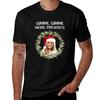 Gimme Gimme More Presents For Celebrating A Very Britney Christmas White Text Tshirt Casual Breathable Short Sleeve Top