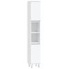 Bathroom Cabinet White 30 x 30 x 190 cm Engineered Wood