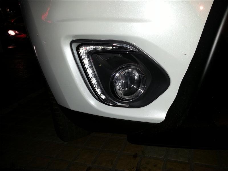 1 Set of LED Daytime Running Lights Waterproof For Mitsubishi ASX 2013 2014 2015 Models