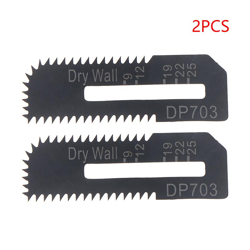 Drywall Cut-Out Saw Blades For Cordless Cut-Out Saw, Cuts Drywall Up To 1-3/16Inch Thick (Depth Markings)