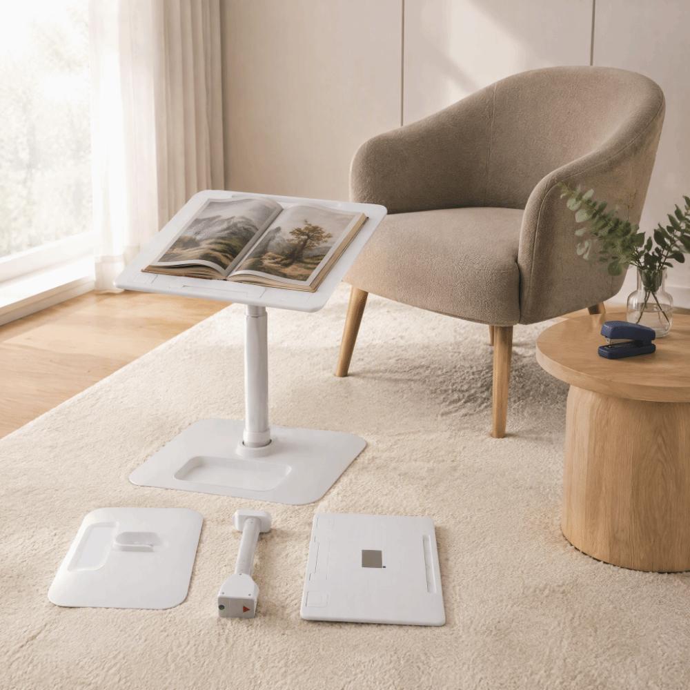 Tablet Slots Car Desk For Laptop Portable Adjustable Height Sofa Table Car Camping
