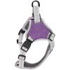Outdoor Dog Vest Harness Pet Adjustable AntiLost Vest Harness for Large Medium Dog(Purple M)